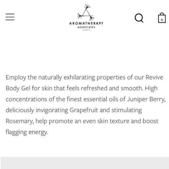 Aromatherapy Associates Revive Body Gel - Picture 3 of 12